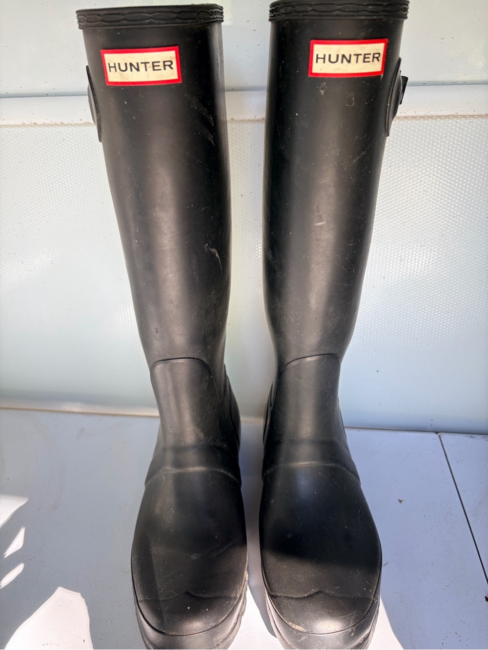Original Tall Hunter Boots Size 10